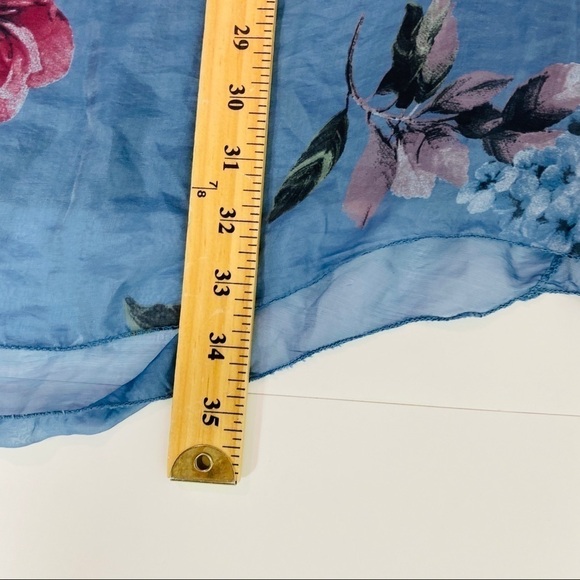 Made in Italy Size M Floral Dress - Picture 5 of 7